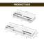 Support de moniteur 3 en 1, marbre blanc