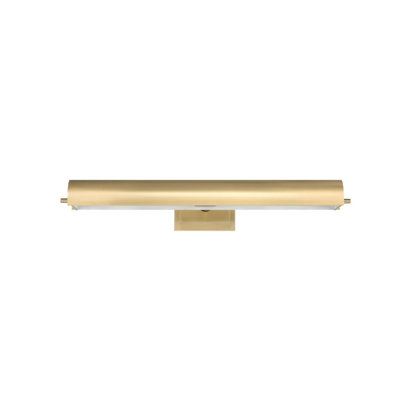 Pendleton Dimmable LED Wall Mounted, 25.75", Brushed Brass