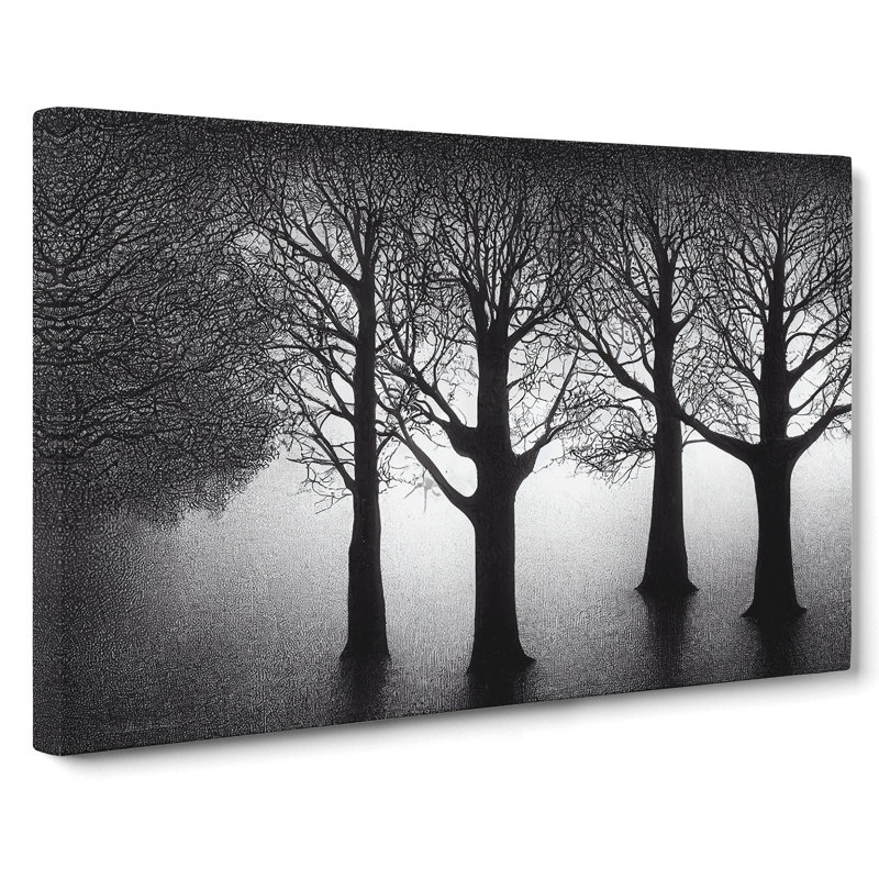 Enlightened Trees - Wrapped Canvas, 50cm H x 76cm W x 3cm D