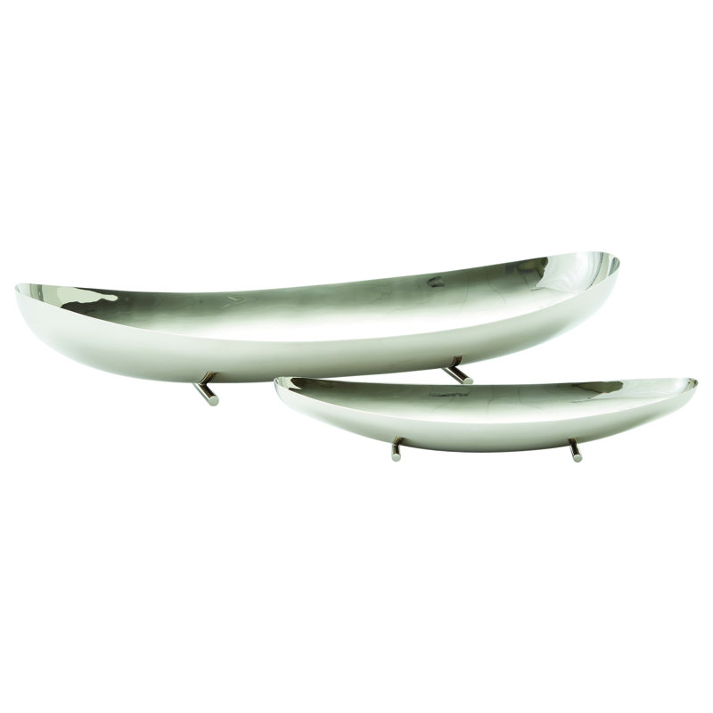 Metal Decorative Plate, 3" H x 18" W x 6" D
