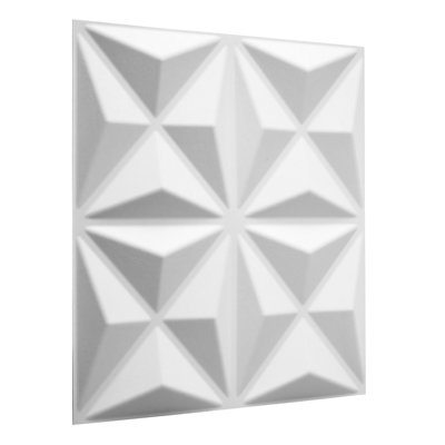 Mullett Cullinans Eco Friendly 3D Wall Panels Decorative Tiles - 50 x 50 cm