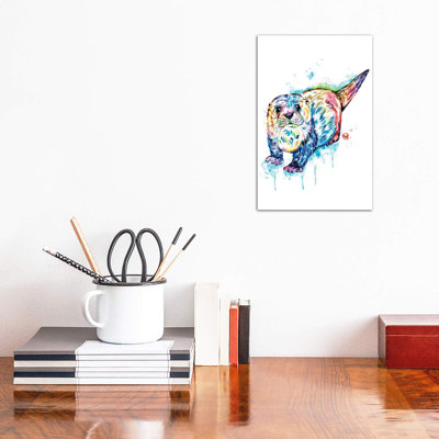 Adorable loutre par Lisa Whitehouse - impression d'art graphique