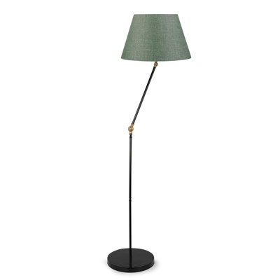 59.1'' Black Task Floor Lamp