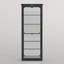 7-Tier Glass Display Cabinet w/ RGB Lights & App Control, 180cm Curio Cabinet Adjustable Glass Shelf-1613644125