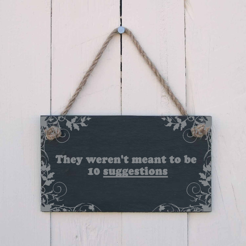 They Weren't Meant to Be Sign