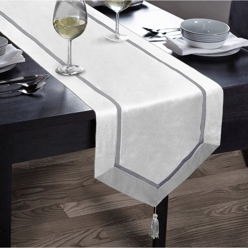 Naritaka Contemporary Dining Kensington Collection, 70cm W x 178cm L, White