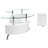 Milivoje Glass Top Coffee Table-1399856905