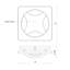 Etna 1 - Light LED Outdoor Flush Mount-68130888