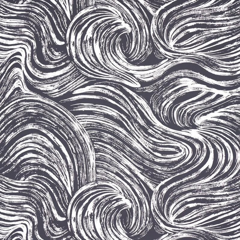 Papier peint Shio, Carbone