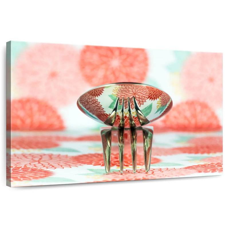 Spoon On Fork, 8" H x 12" W