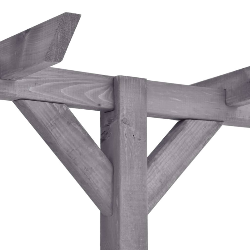 Psomas 2.05m x 4m Solid Wood Pergola
