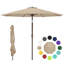  Parasol de marché avec manivelle-935864908