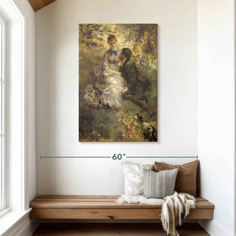 Hardie The Lovers 1875, 45" H x 30" W