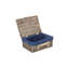 Wicker Picnic Hamper Basket with Lining