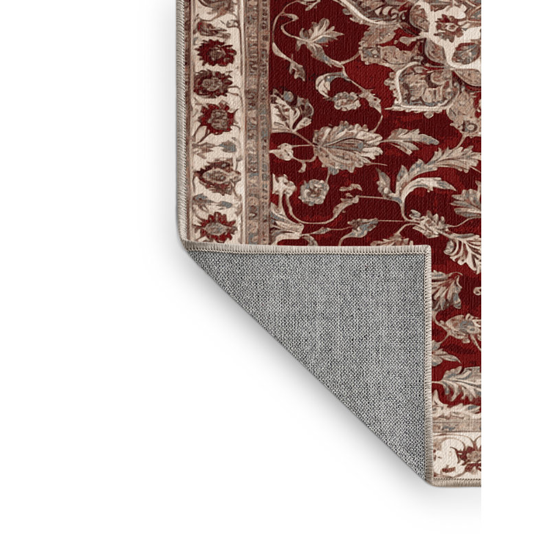 Tapis brun lavable à la machine, Rectangulaire 8 pi x 12 pi