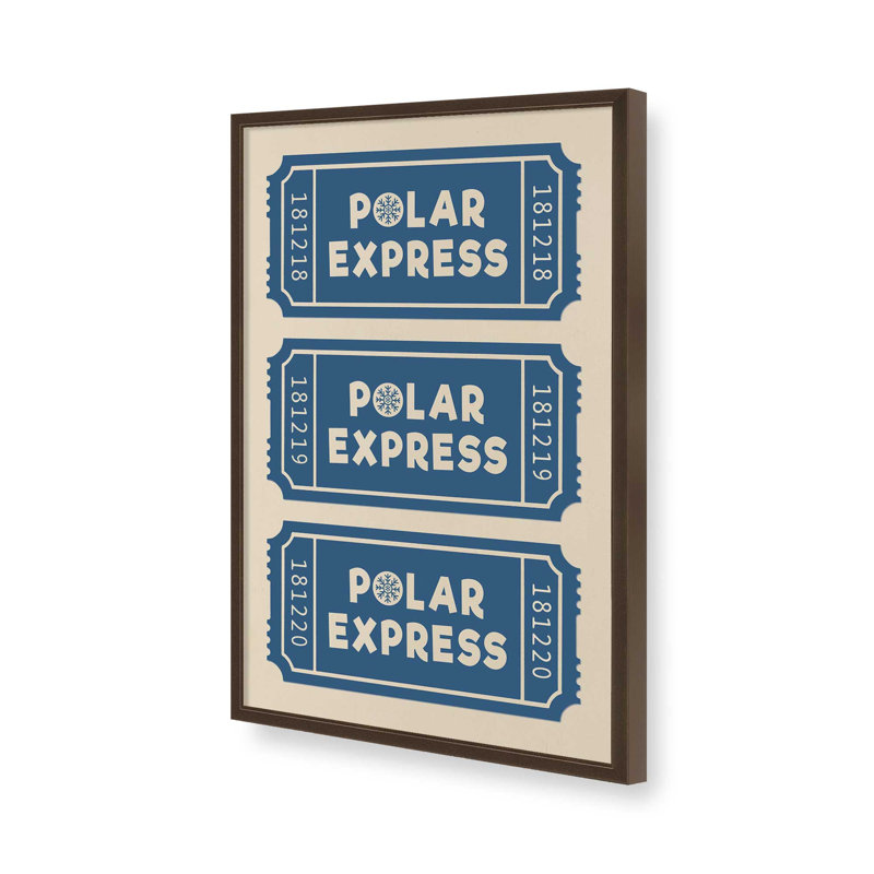 «Frosty Train Ride», reproduction d'art, 12 po x 16 po, Brun Belvinder