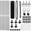 Galvanised Steel Border Fencing-523190794-523190795