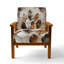 Chaise rembourrée Boho Feather - Fauteuil Boho Free Spirit Feathers I-1231891693