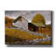 «Autumn Gold Stones» par Michael Fratrich, art mural sur toile, 54 po x 40 po