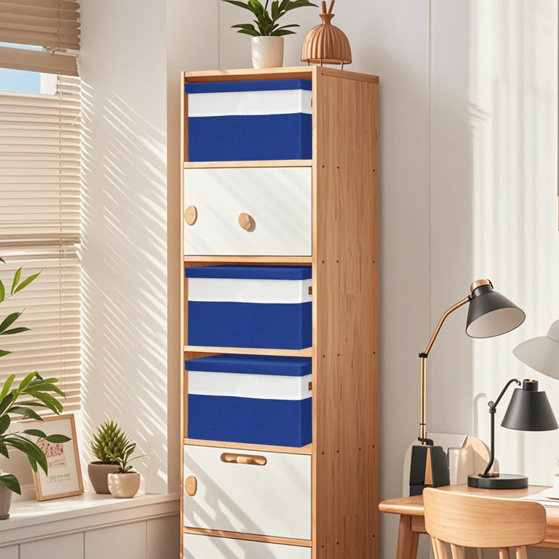 Fabric Storage Bins with Lids