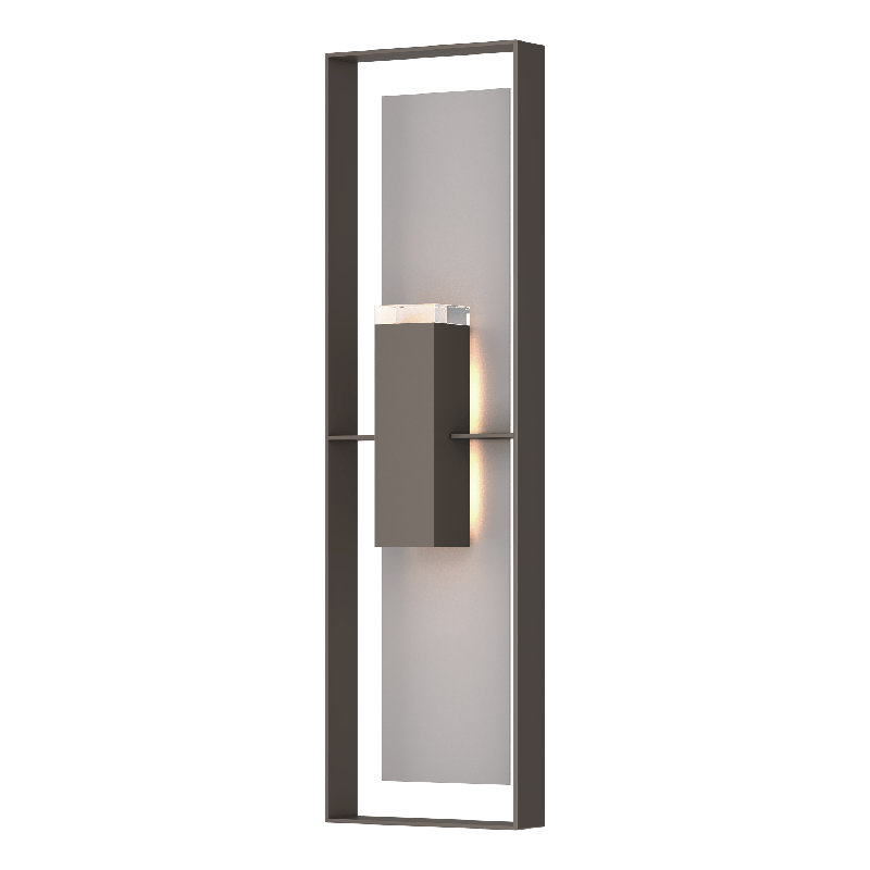Shadow Box Flush Mount Outdoor Wall Sconce, Coastal Bronze, Coastal Oil Rubbed Bronze, No