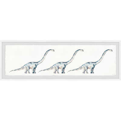 «Bieber Huge Dinosaurs», reproduction encadrée
