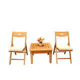 Surfliner Outdoor 3 - Piece Teak Dining Set