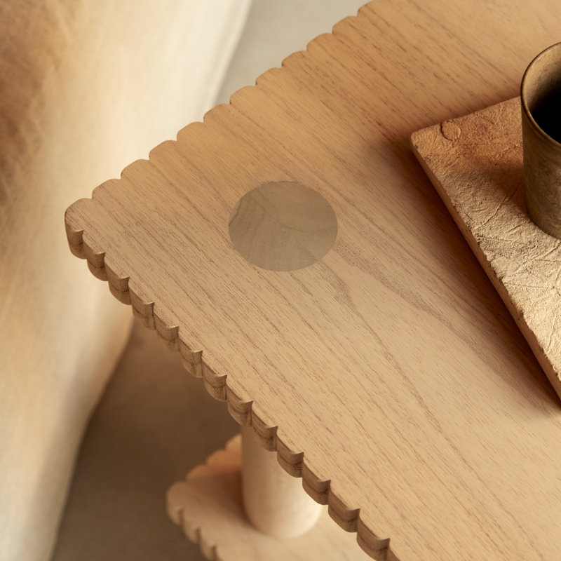 Mollie Solid Wood End Table