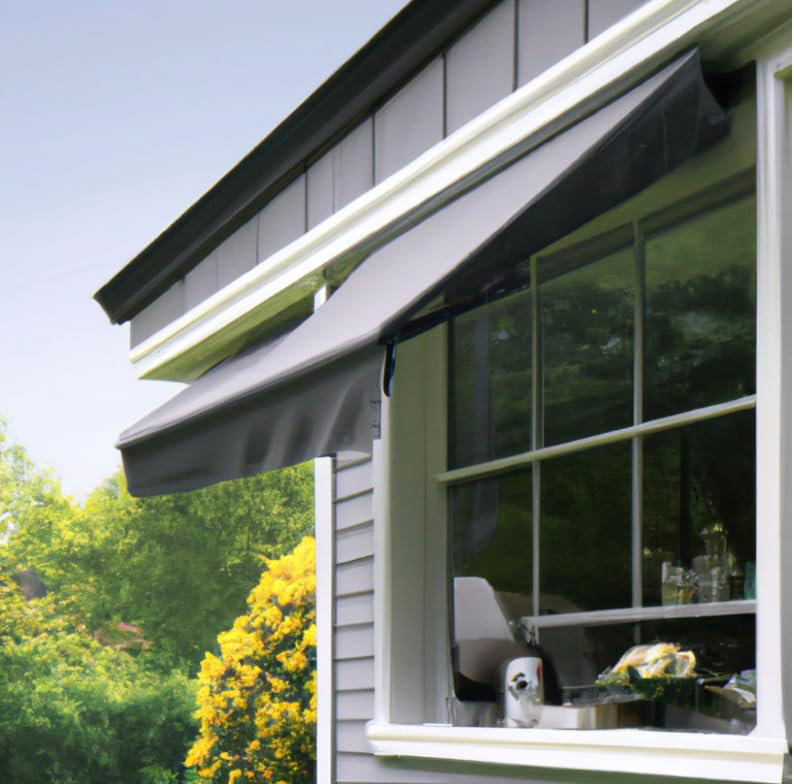 Dakota Fields 200cm W x 120cm D Polyester Cover Retractable Patio Awning, Beige