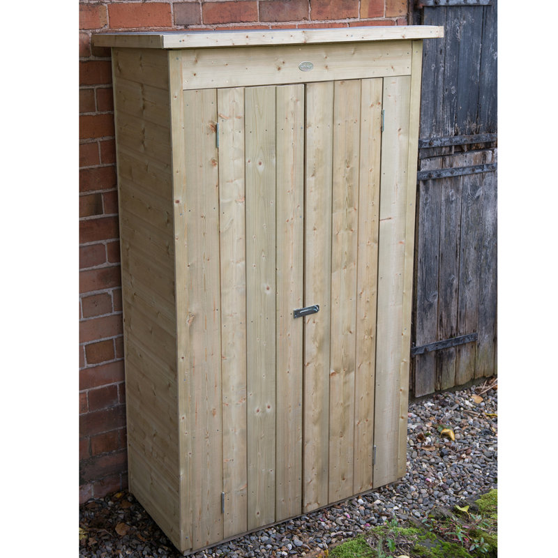 3 ft. W x 2 ft. D Shiplap Pent Wooden Tool Shed, Yes