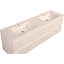 Meuble-lavabo mural 72 po avec lavabo, meuble-lavabo mural 72 po avec lavabo en résine et quatre tiroirs-1830087048