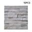 10-Pack 3D Self-Adhesive Wall Tile Stickers
