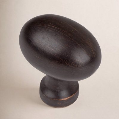 Classic 1 1/8" Length Oval Knob