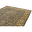 Hand Knotted Wool Oriental Area Rug in Light Blue And Ivory