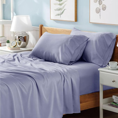 Ranarda Cotton Blend Percale Flat Sheet