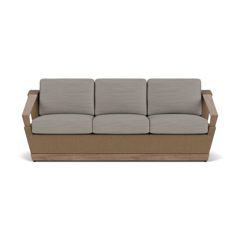 Charisma Outdoor 3 - Seat Patio Sofa, Boten Dark Urban
