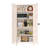 71'' 2 Shapely Door Cabinet With Lock