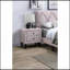 Velours magnifique table de chevet 1pc table de chevet 2X tiroirs mobilier de chambre design élégant-555794521