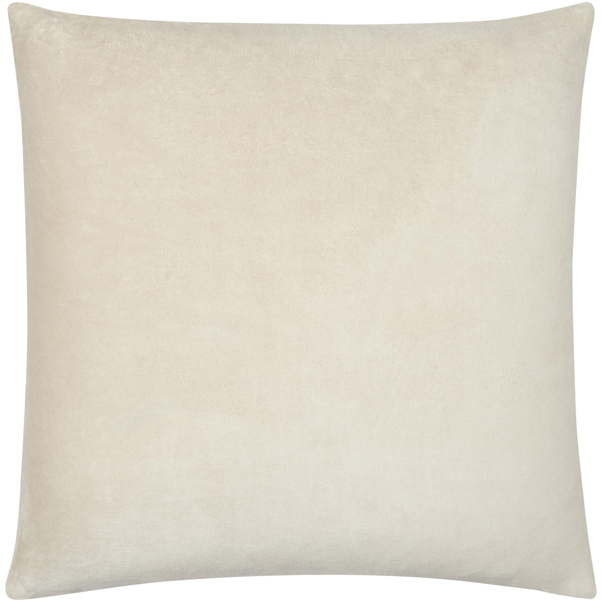 Beirne Throw Pillow, Oatmeal, Pillow Cover Only - No Insert, 20" x 20"