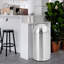 Stainless Steel Swing Top Kitchen Trash Can-1833897496