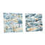 Frith - Ensemble de 2 art mural en verre acrylique-103928259