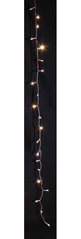 Battery Powered LED Wide Angle LED String Light, Warm White