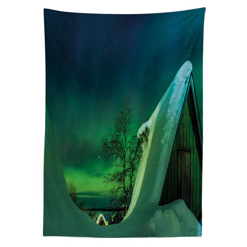 Aurora Borealis Tablecloth, 90" x 60"
