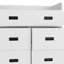Commode double l 33,46 po à 5 tiroirs Mirtha-976208418