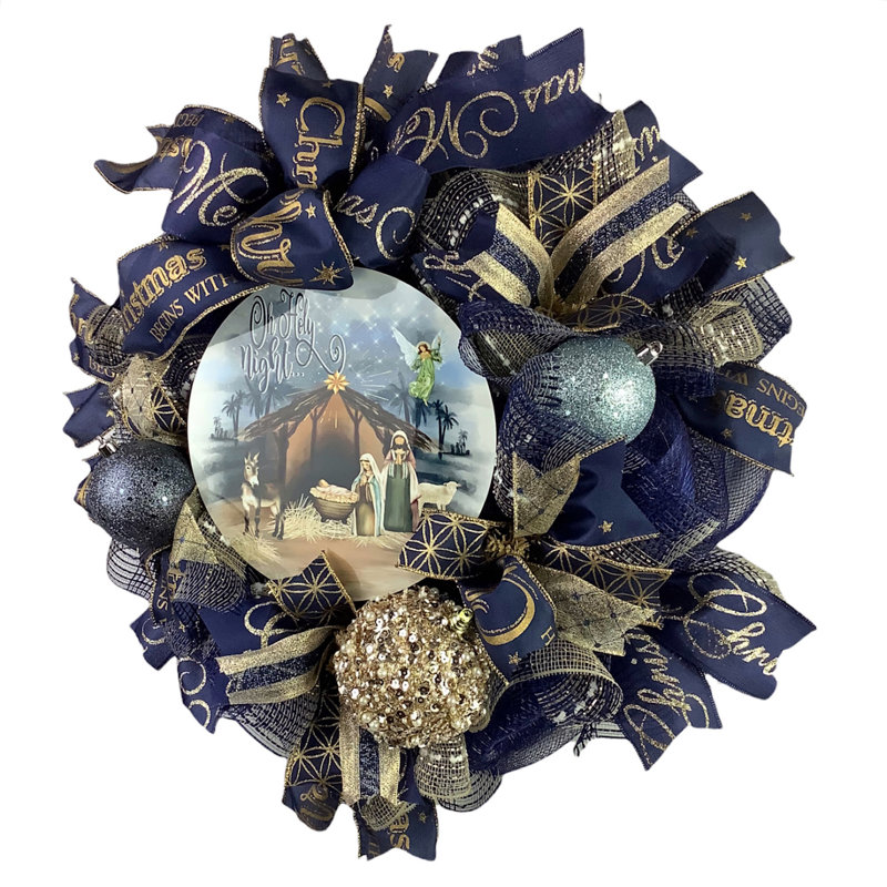 Couronne en maille 18 po