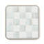 Sterling Check Cork Back Coasters, Set Of 4