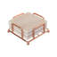Ensemble de sous-verres avec support