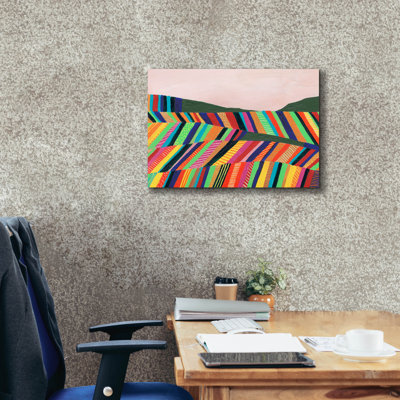 «Rainbow Fields I» par Regina Moore