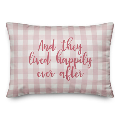 Plaid Throw Pillow