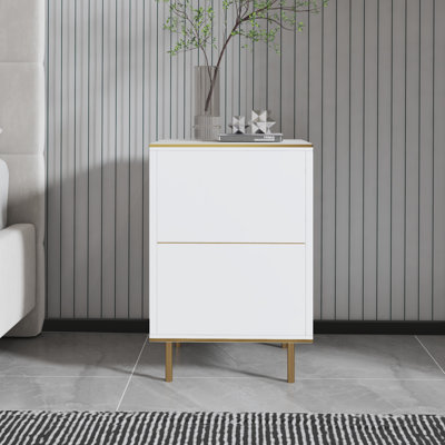 Tazeem 40cm W Particle Board / Chipboard Bedside Table